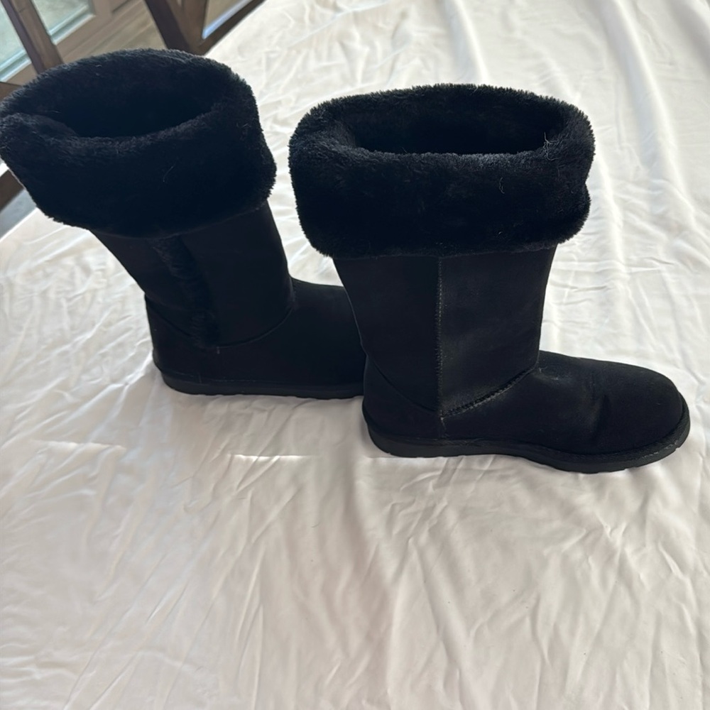 Brand new black boots size 7